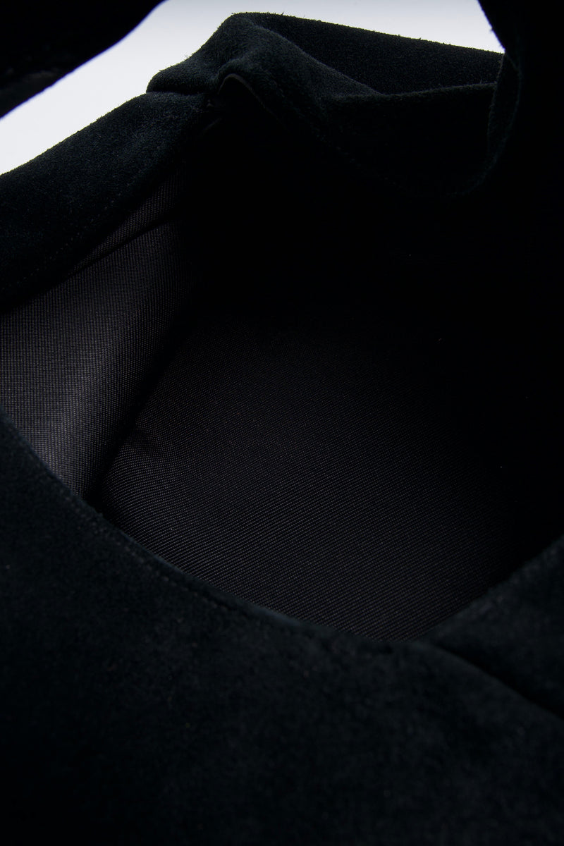 Yin Suede Triangle Bag