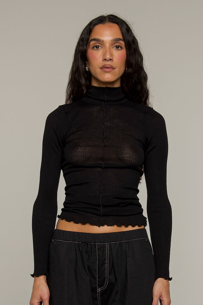 Zola Wool Silk Top