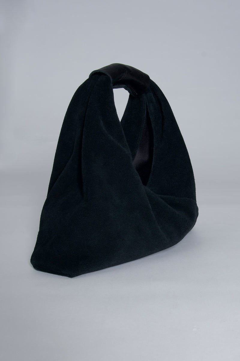 Yin Suede Triangle Bag