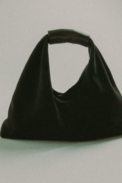 Yin Suede Triangle Bag