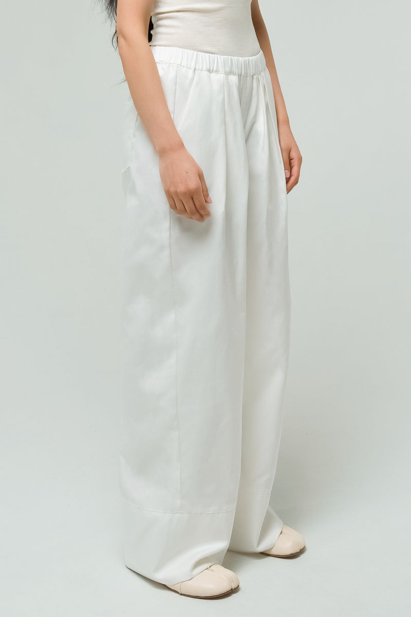 Charlie Silk Cotton Twill Pants