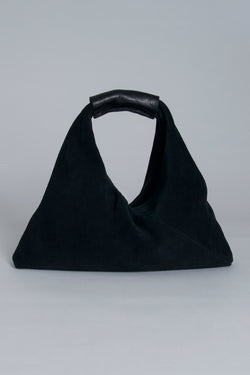 Yin Suede Triangle Bag