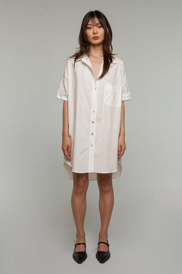 Julie Oversized Shirt Dress