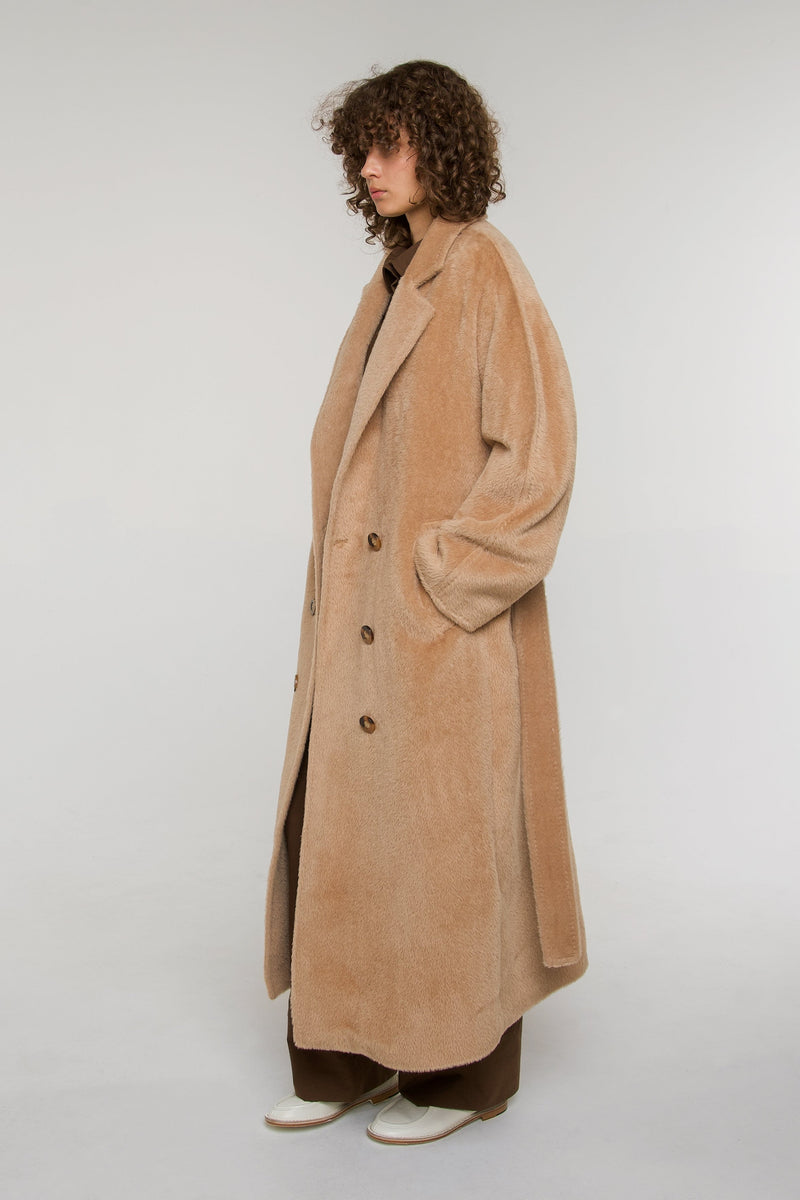 Teigan Alpaca Wool Coat