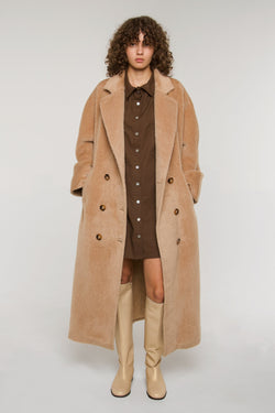 Teigan Alpaca Wool Coat