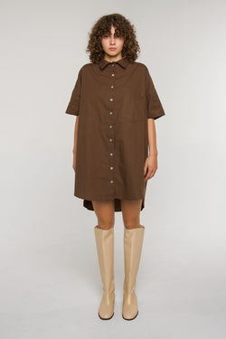 Julie Oversized Shirt Dress