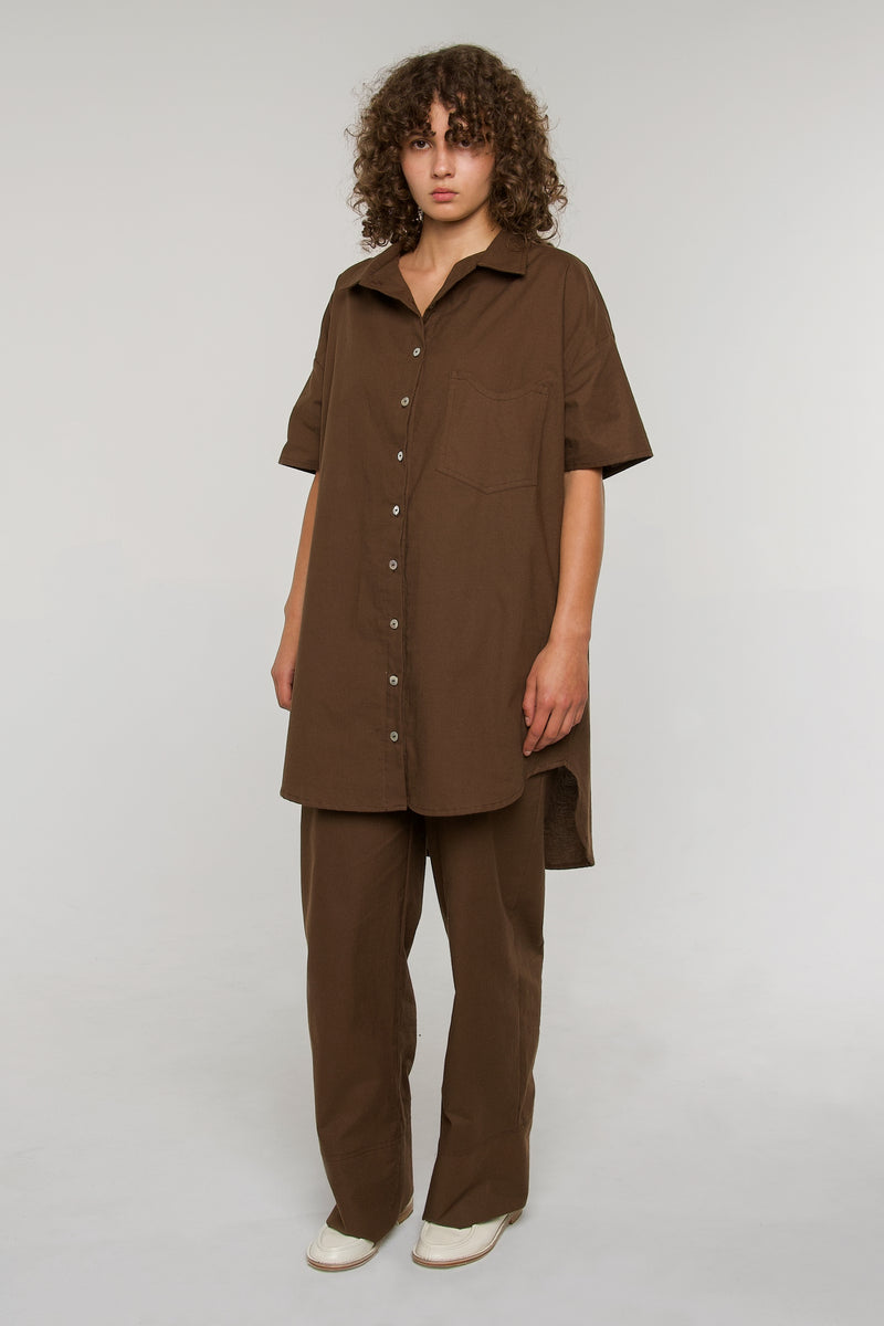 Julie Oversized Shirt Dress