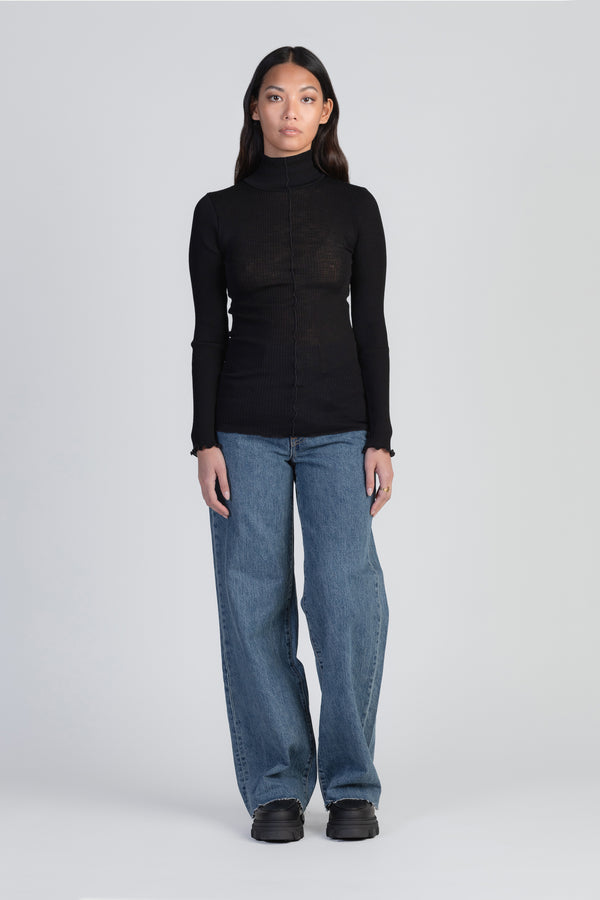 Zola Wool Silk Top